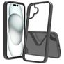 Mobigear Crystal Coque iPhone 16 Plus Coque arrière Rigide - Noir