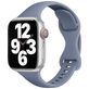 Mobigear Sport Slim Bracelet Silicone Apple Watch Fermeture à clou et passant - 42/41/40/38 mm - Lavande