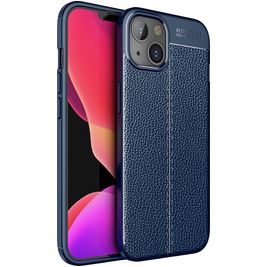 Mobigear Luxury Coque iPhone 14 Plus Coque arrière en TPU Souple - Bleu