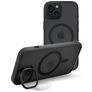 Mobilize Hybrid Pro Coque iPhone 15 MagSafe Coque arrière Rigide Anti-Chocs - Noir