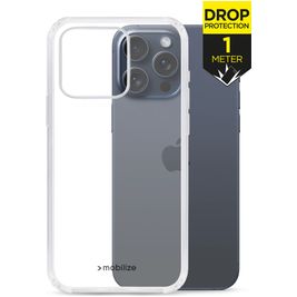 Mobilize Naked Protection Coque Transparente iPhone 13 Pro Max Coque arrière Rigide Anti-Chocs - Transparent