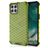 Mobigear Honeycomb Coque iPhone 12 Pro Max Coque arrière Rigide Anti-Chocs - Vert