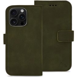 My Style Flex Wallet Housse iPhone 16 Pro Etui Porte-Monnaie - Forest Green