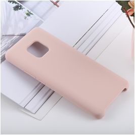 Mobigear Rubber Touch Coque Huawei Mate 20 Pro Coque arrière en Silicone - Rose Mobigear Rubber Touch Coque Huawei Mate 20 Pro Coque arrière en Silicone - Rose
