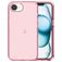 Mobigear Crystal Coque iPhone 17e Coque arrière Rigide - Rose