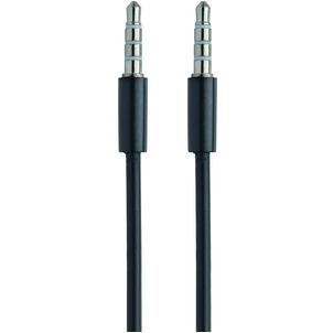 Mobiparts - Câble AUX 3.5mm vers AUX 3.5mm 1 mètre - Noir