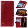 Mobigear Ranch Housse Motorola Moto E22 Etui Porte-Monnaie - Bordeaux