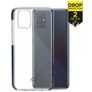 Mobilize Shatterproof Coque Samsung Galaxy A71 Coque arrière Rigide Anti-Chocs - Transparent / Noir