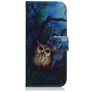 Mobigear Design Housse Xiaomi Mi Note 10 Lite Etui Porte-Monnaie - Chouette
