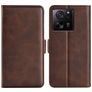 Mobigear Slim Magnet Housse Xiaomi 13T Etui Porte-Monnaie - Marron