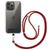 Mobigear Lanyard - Cordon de téléphone universel ajustable - Rouge