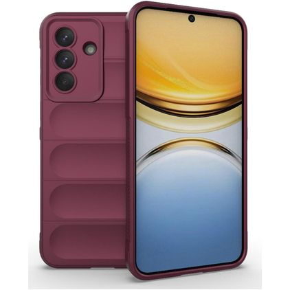 Mobigear Bumpy Coque Samsung Galaxy A37 Coque arrière en TPU Souple - Wine Red