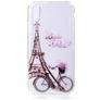 Mobigear Design Coque iPhone XS Max Coque arrière en TPU Souple - tour Eiffel