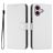 Mobigear Urban Wallet Housse iPhone 16 Etui Porte-Monnaie - Blanc