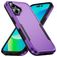 Mobigear Heavy Armor Coque iPhone 16 Plus Coque arrière Rigide Anti-Chocs - Violet