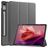 Mobigear Tri-Fold Coque Lenovo Tab P12 Etui - Gris