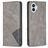 Mobigear Rhombus Slim Housse Nothing Phone (1) Etui - Gris