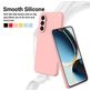 Mobigear Rubber Touch Coque Samsung Galaxy A56 Coque arrière en Silicone - Rose
