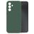 Mobilize Rubber Gelly Coque Samsung Galaxy A05s Coque arrière en TPU Souple - Matt Green