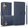 Mobigear Wallet Housse iPhone 16 Etui avec Coque Détachable Porte-Monnaie - Bleu