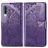 Mobigear Butterfly Housse Samsung Galaxy A50 Etui Porte-Monnaie - Violet