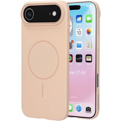 Mobiparts Slim Line Coque iPhone Air MagSafe Coque arrière Rigide - Dune Sand