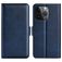 Mobigear Slim Magnet Housse iPhone 15 Pro Max Etui Porte-Monnaie - Dark Blue