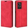 Mobigear Retro Slim Housse Realme GT2 Pro Etui Porte-Monnaie - Rouge