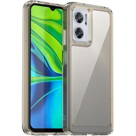 Mobigear Crystal Coque Xiaomi Redmi 10 5G Coque arrière Rigide - Gris