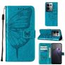 Mobigear Butterfly Housse OPPO Reno 8 Pro 5G Etui Porte-Monnaie - Bleu