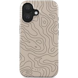 Burga Tough Coque iPhone 16 Coque arrière Rigide Anti-Chocs - Wild Terrain