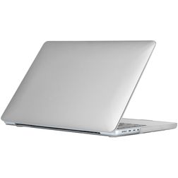 Mobigear Metallic MacBook Pro 16 pouces (2021-2026) Coque rigide pour MacBook - Argent - Modèle A2485 / A2780 / A2991 / A3186 / A3428 / A3429