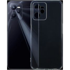 Mobigear Ultra Thin Coque Transparente Realme C35 Coque arrière en TPU Souple Extra-fin - Transparent
