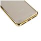 Mobigear Royal Coque iPhone XR Coque arrière en TPU Souple - Transparent / Rose doré