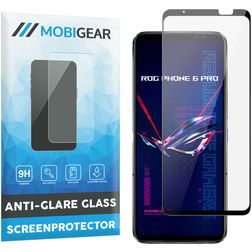 Mobigear Premium ASUS ROG Phone 6 Pro Verre trempé Protection d'écran - Compatible coque - Noir