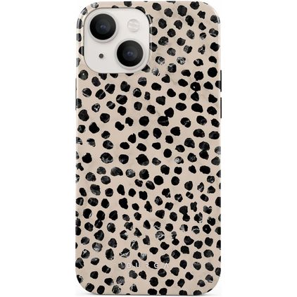 Burga Tough Coque iPhone 14 Coque arrière Rigide Anti-Chocs - Almond Latte