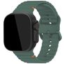 Mobilize Buckle Bracelet Silicone Apple Watch Fermeture boucle ardillon - 42/41/40/38 mm - Vert