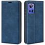 Mobigear Retro Slim Housse Realme GT Neo 3 Etui Porte-Monnaie - Bleu