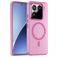 Mobigear Shockproof Xiaomi 15 Pro MagSafe Plastique rigide Coque arrière - Rose