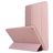 Mobigear Tri-Fold Gel Coque iPad 8 (2020) Etui en TPU,Similicuir - Rose doré