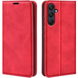 Mobigear Retro Slim Housse Samsung Galaxy A26 Etui Porte-Monnaie - Rouge