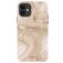 MIO Coque iPhone 11 MagSafe Coque arrière Rigide - Gold Marble
