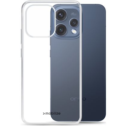 Mobilize Gelly Transparent OPPO Reno 15 TPU souple Coque arrière - Transparent
