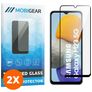 Mobigear Premium Samsung Galaxy M23 Verre trempé Protection d'écran - Compatible Coque - Noir (Lot de 2)