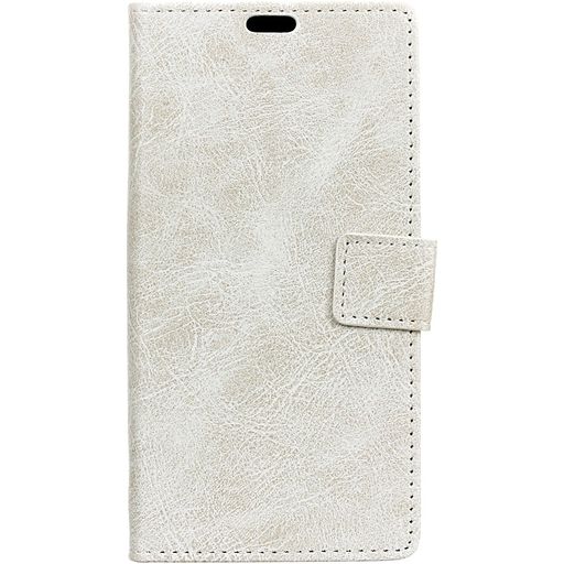 Mobigear Wallet Housse Sony Xperia XZ3 Etui Porte-Monnaie - Blanc