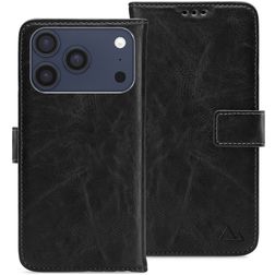 My Style Flex Wallet Housse iPhone 17 Pro Max Etui Porte-Monnaie - Noir