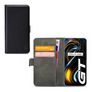 Mobilize Classic Gelly Wallet Housse Realme GT Etui Porte-Monnaie - Noir