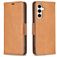 Mobigear Excellent Housse Samsung Galaxy S24 FE Etui Porte-Monnaie - Cognac