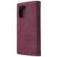 Mobigear Zipper Housse Samsung Galaxy S10 Lite Etui Porte-Monnaie - Rouge