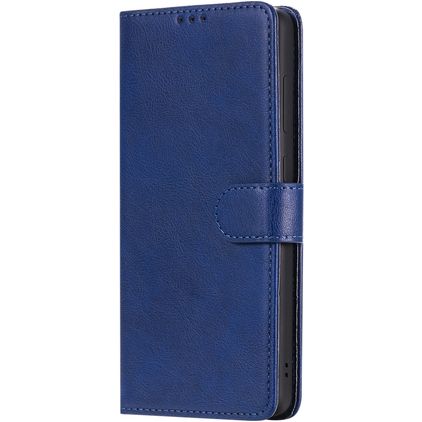 Mobigear Premium Housse Samsung Galaxy A71 Etui Porte-Monnaie - Bleu